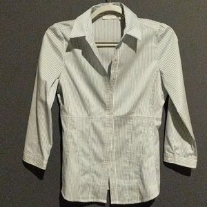 New York & Company Nautical Women's button down